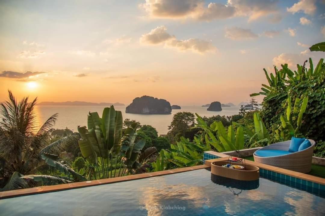 เขาทองพูลวิลล่ากระบี่ Khaotong Pool Villa Krabi Ban Nai Sa Bagian luar foto