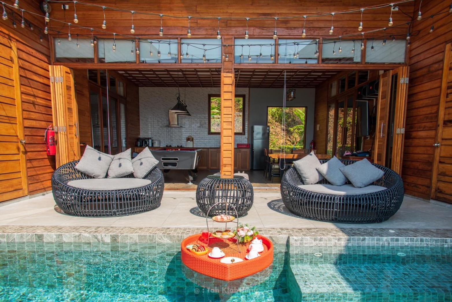 เขาทองพูลวิลล่ากระบี่ Khaotong Pool Villa Krabi Ban Nai Sa Bagian luar foto
