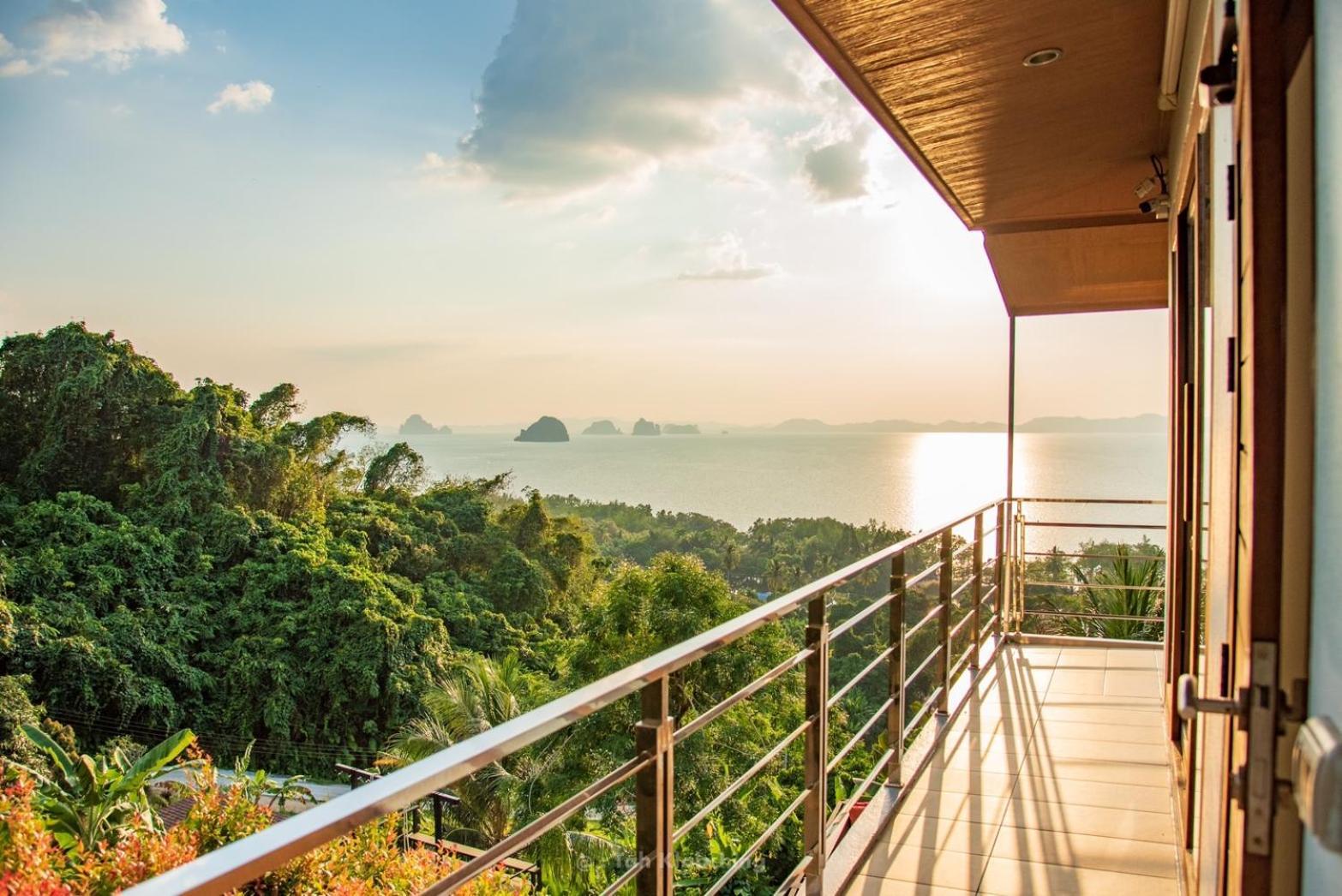 เขาทองพูลวิลล่ากระบี่ Khaotong Pool Villa Krabi Ban Nai Sa Bagian luar foto