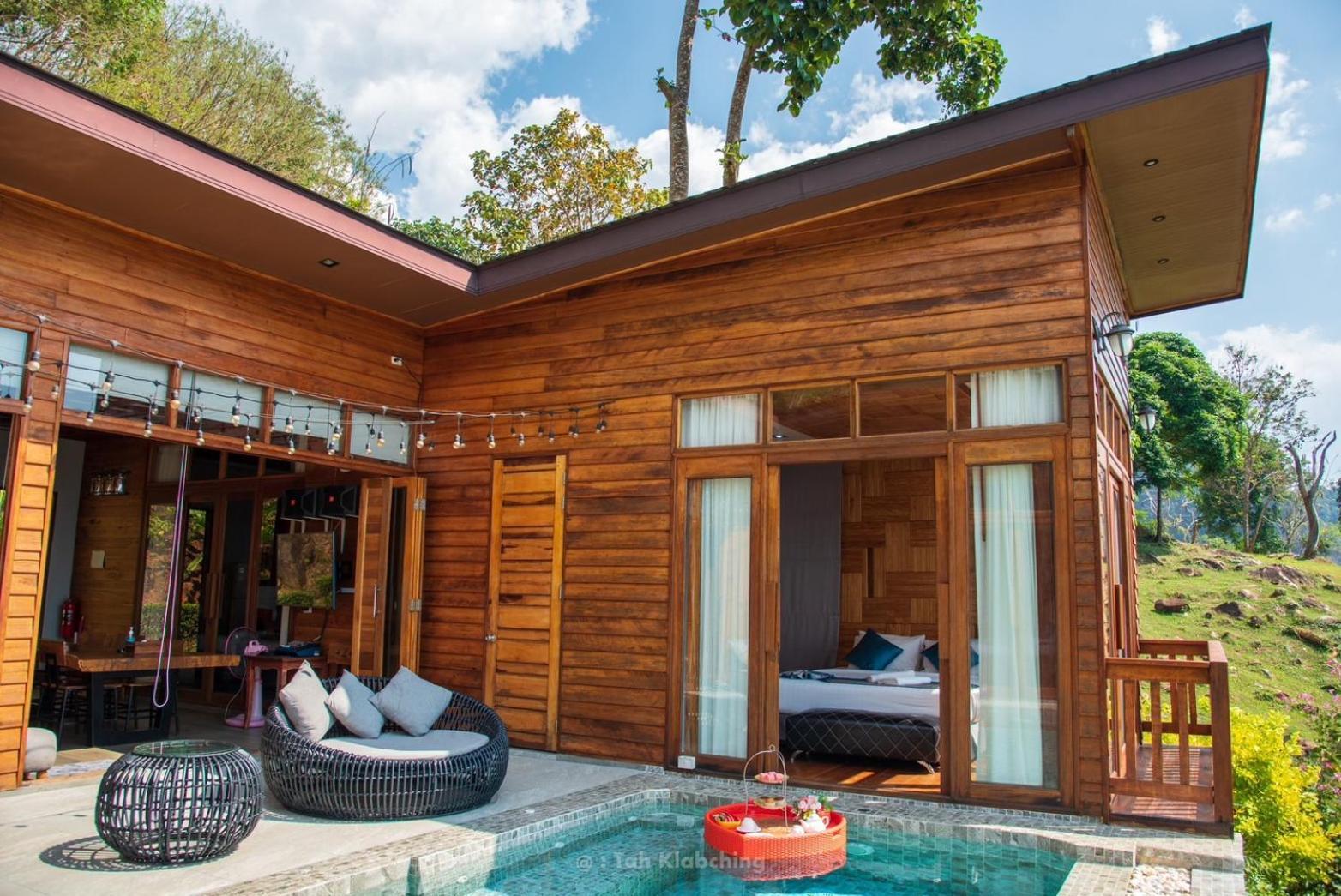 เขาทองพูลวิลล่ากระบี่ Khaotong Pool Villa Krabi Ban Nai Sa Bagian luar foto