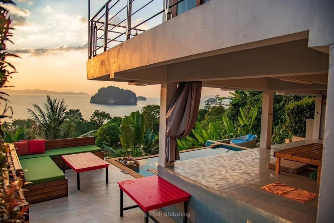 เขาทองพูลวิลล่ากระบี่ Khaotong Pool Villa Krabi Ban Nai Sa Bagian luar foto