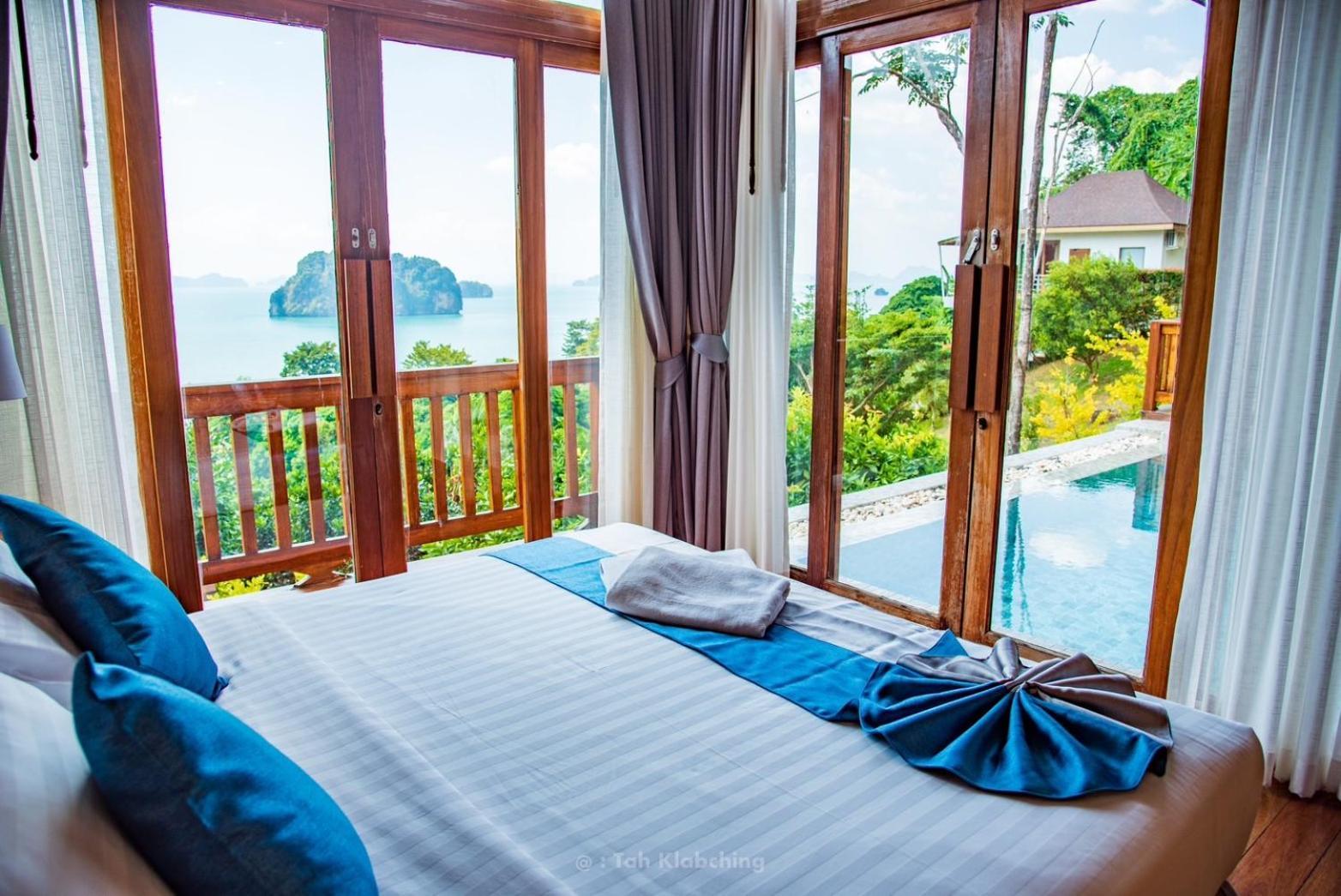 เขาทองพูลวิลล่ากระบี่ Khaotong Pool Villa Krabi Ban Nai Sa Bagian luar foto