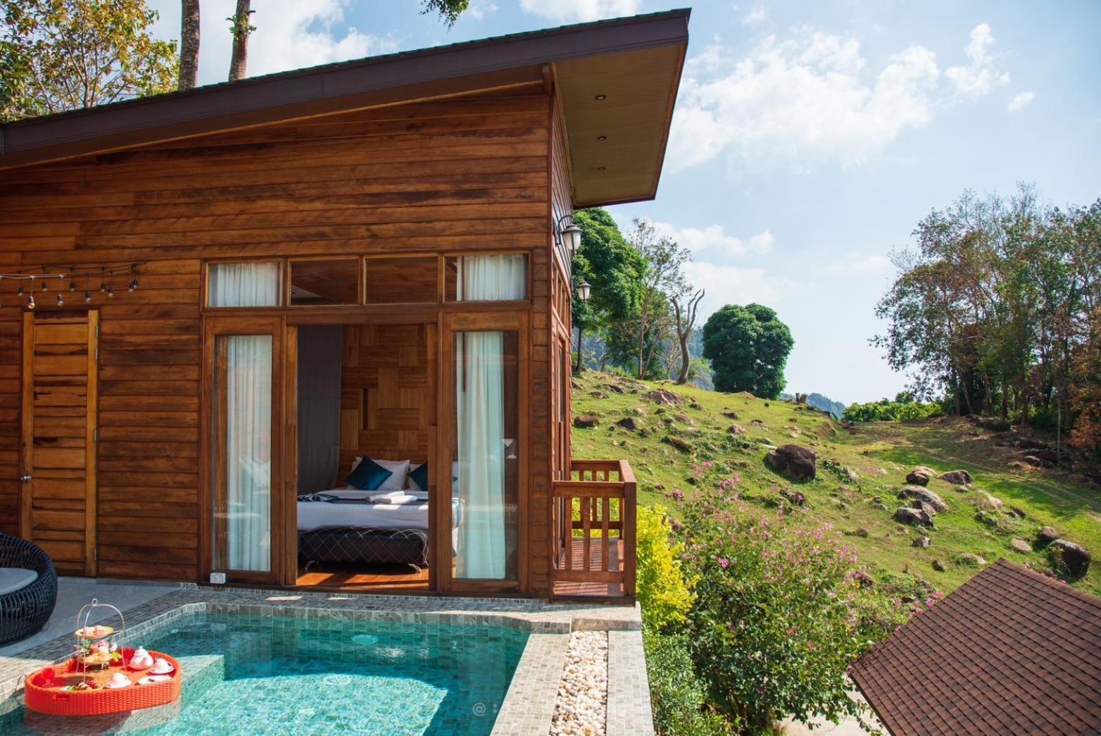 เขาทองพูลวิลล่ากระบี่ Khaotong Pool Villa Krabi Ban Nai Sa Bagian luar foto