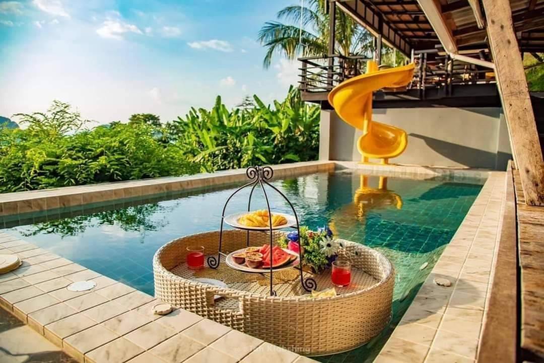 เขาทองพูลวิลล่ากระบี่ Khaotong Pool Villa Krabi Ban Nai Sa Bagian luar foto