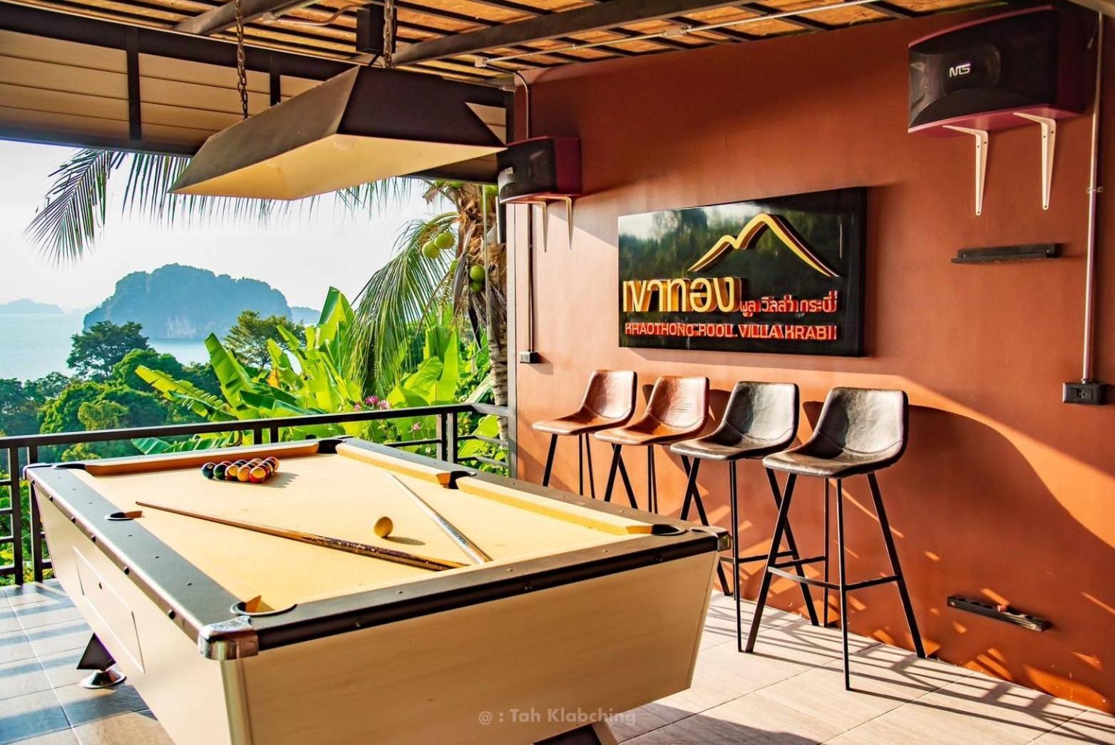 เขาทองพูลวิลล่ากระบี่ Khaotong Pool Villa Krabi Ban Nai Sa Bagian luar foto